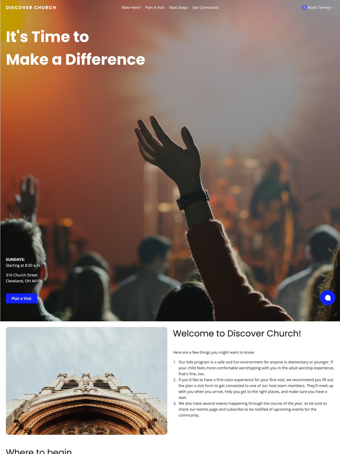 Discover Church - Home